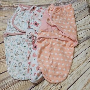🔥Swaddleme Lot Of‎ 3 Swaddles Sm/med
